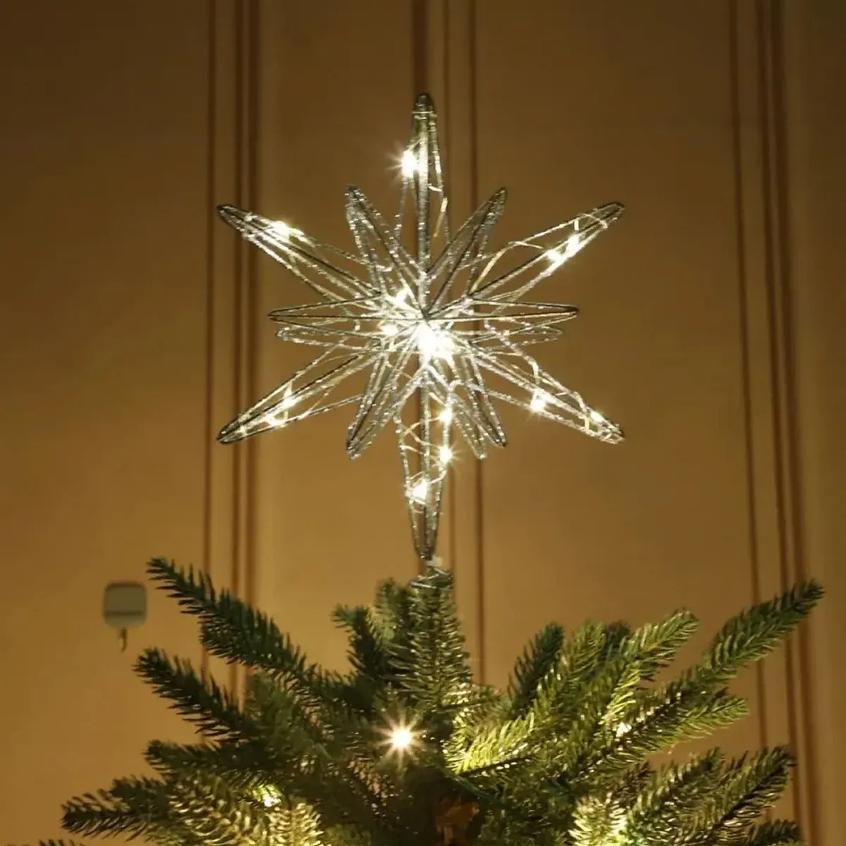 Estrela para topo de árvore com LED 30 cm, foto 3