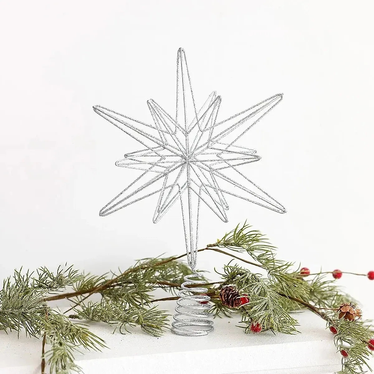 Estrela para topo de árvore com LED 30 cm, foto 4