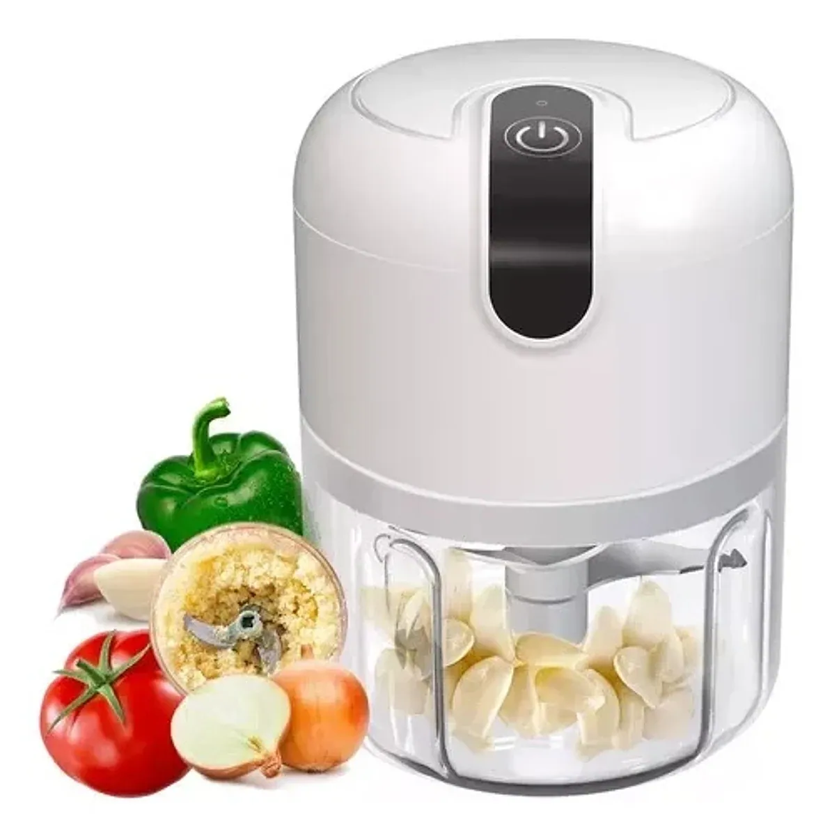 Mini processador elétrico recarregável 250 ml, foto 2