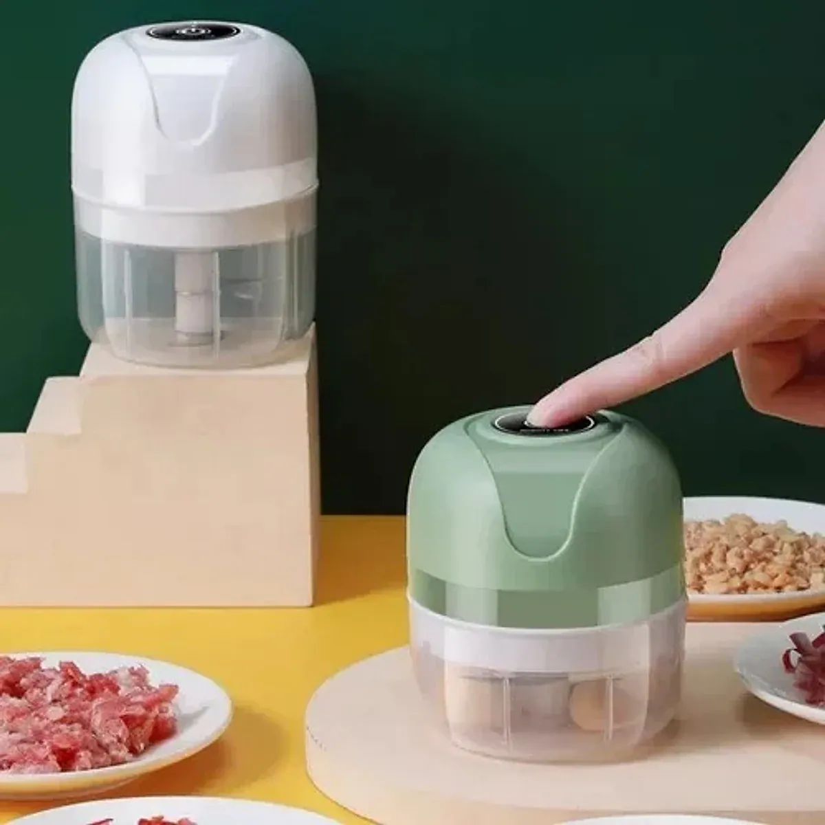 Mini processador elétrico recarregável 250 ml, foto 3