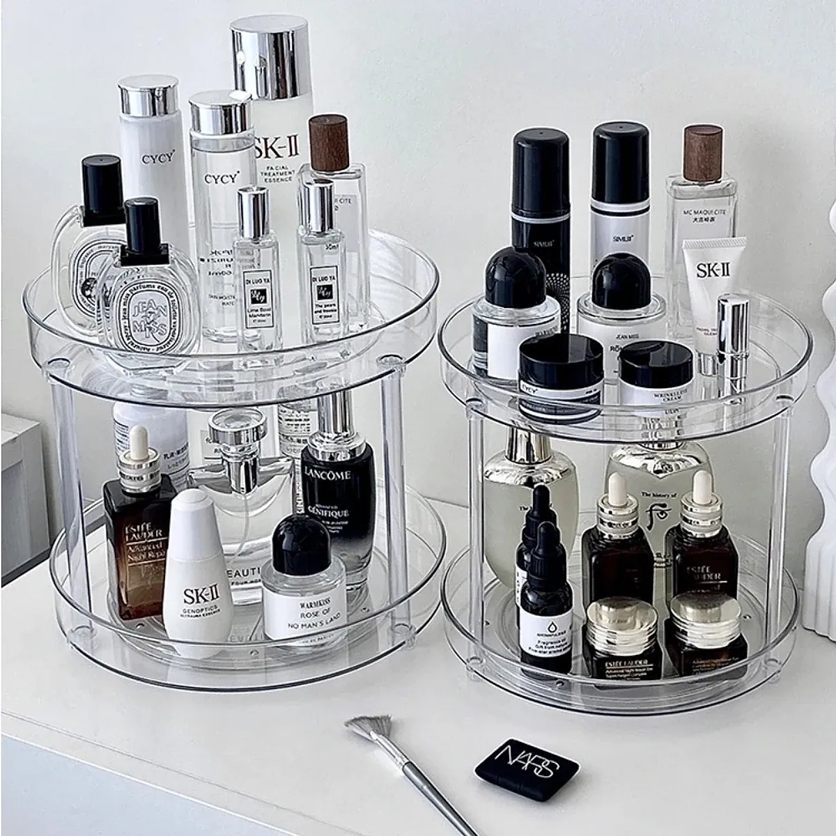 Organizador giratório 360° para perfumes e cosméticos, foto 2