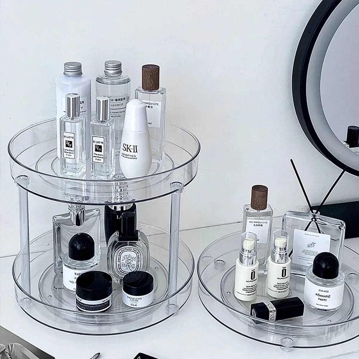 Organizador giratório 360° para perfumes e cosméticos, foto 4